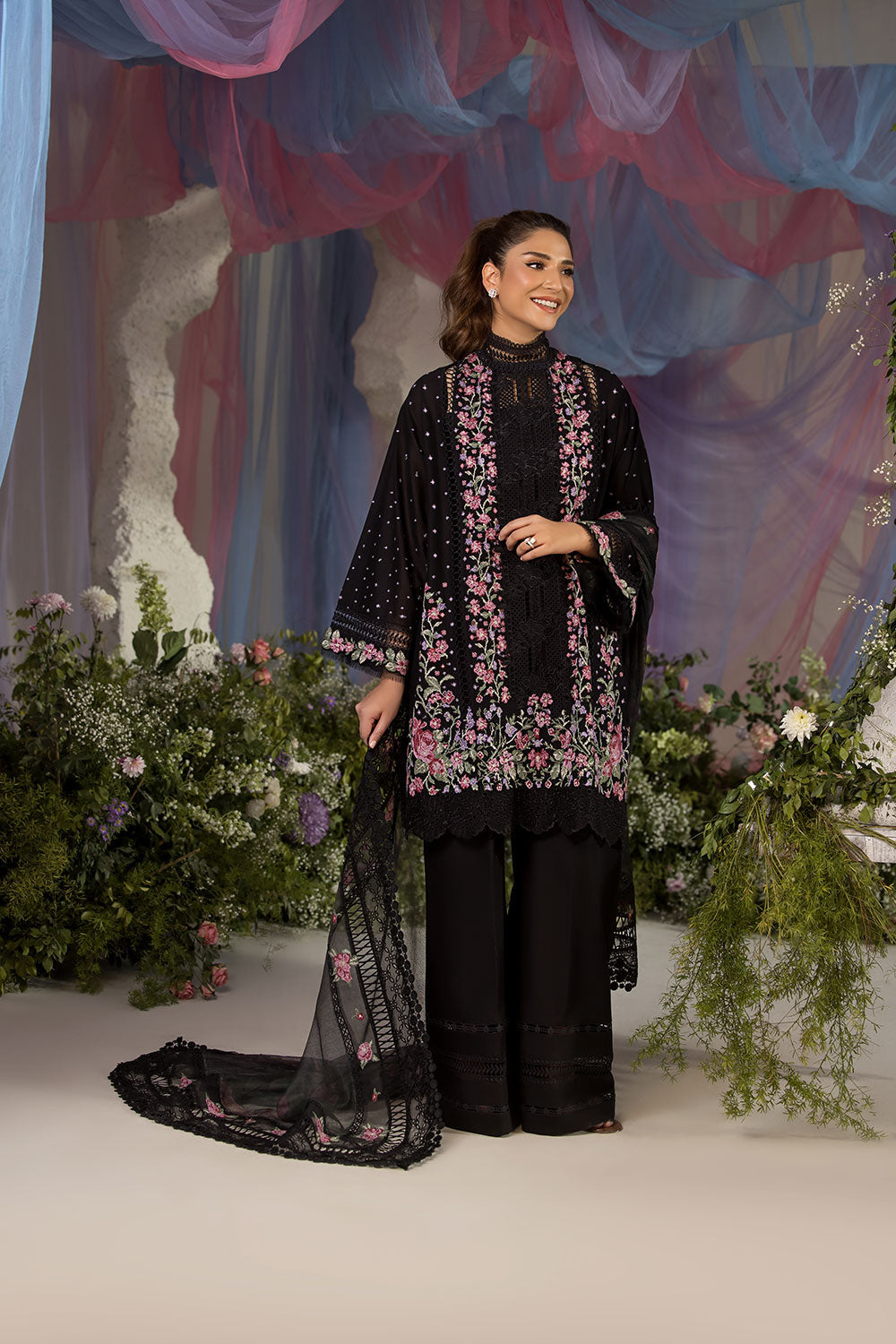 SOBIA NAZIR |UNSTITCHED LAWN 3PC | EID COLLECTION 2025