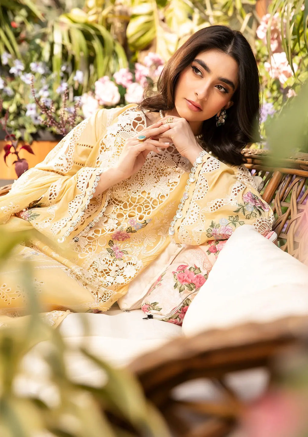 ELAF | ROSHNE | UNSTITCHED LAWN 3PC