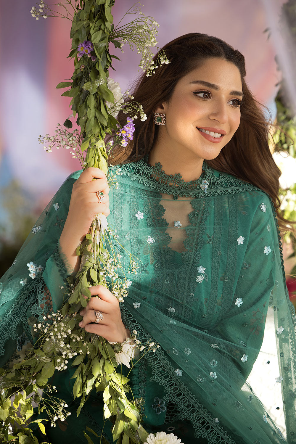 SOBIA NAZIR |UNSTITCHED LAWN 3PC | EID COLLECTION 2025