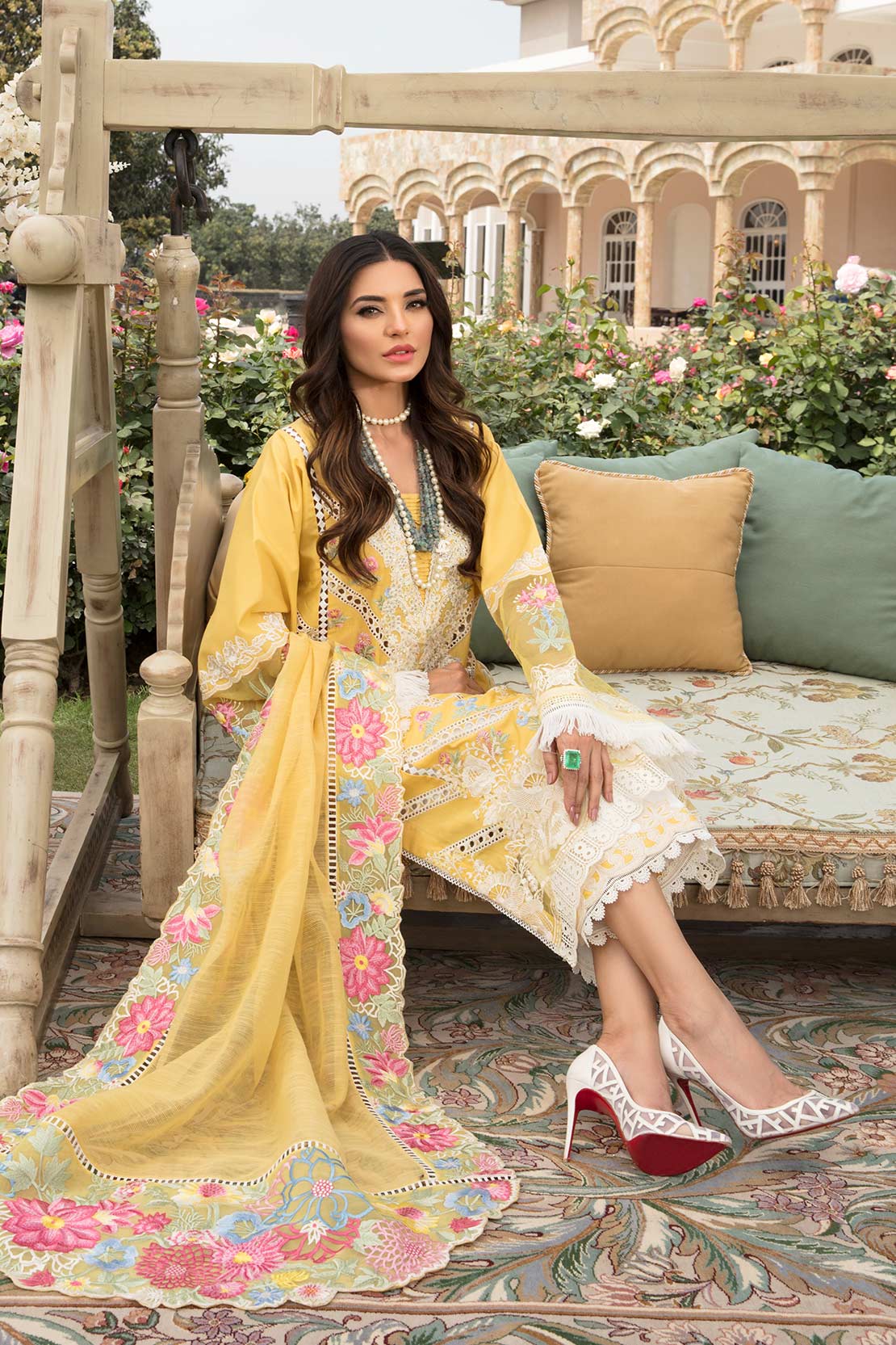 CRIMSON | FLORAL AFFAIR | UNSTITCHED LAWN 3PC