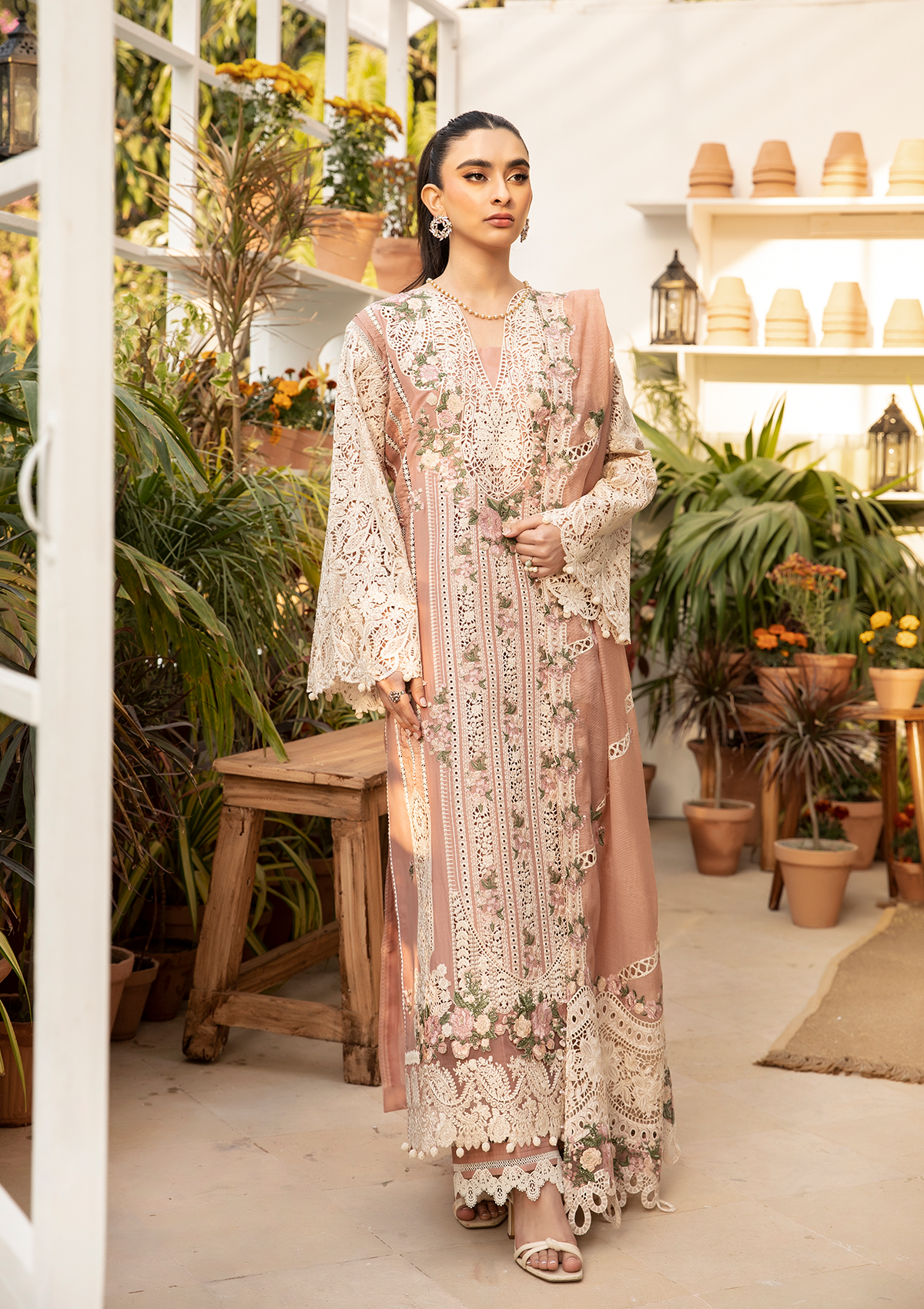ELAF PREMIUM | SHAHANA | UNSTITCHED LAWN 3PC