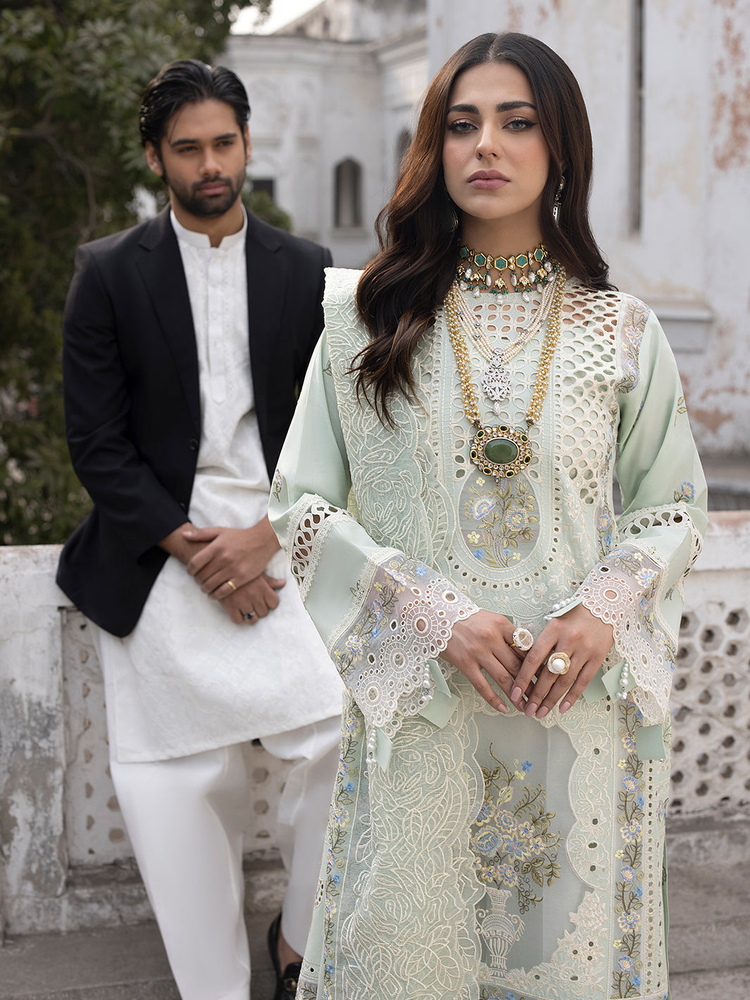 MAHNUR | SELINA | UNSTITCHED LAWN 3PC