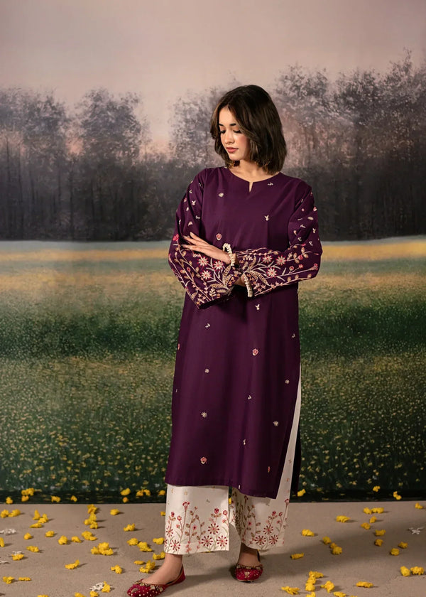URGE | PURPLE | UNSTITCHED LAWN 3PC