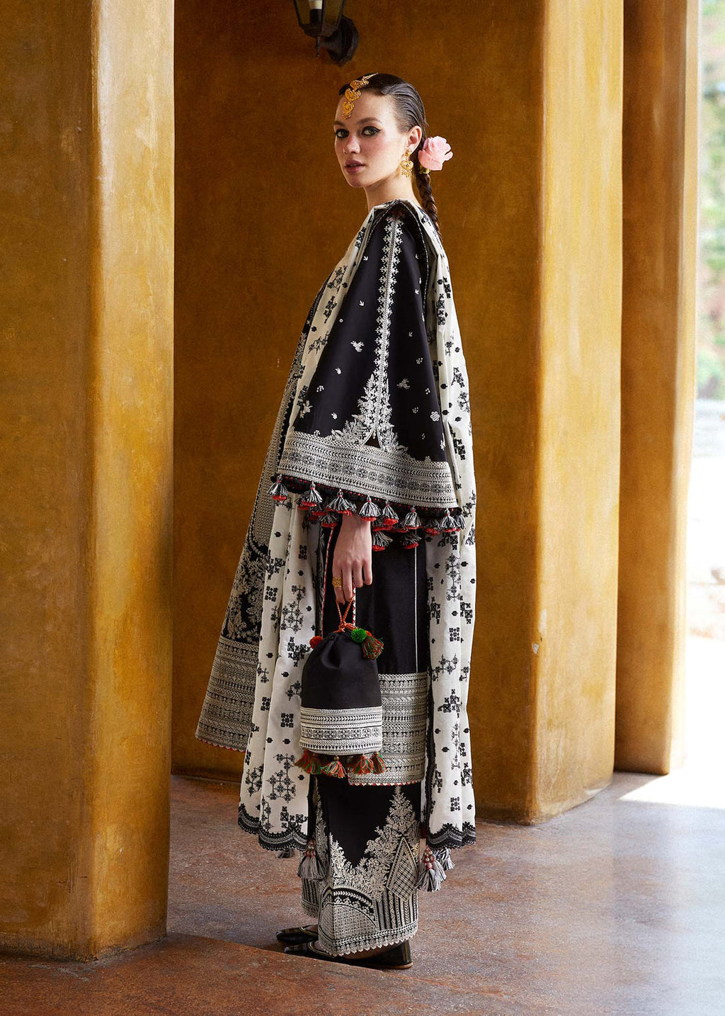 HUSSAIN REHAR | SHAMS | UNSTITCHED LAWN 3PC