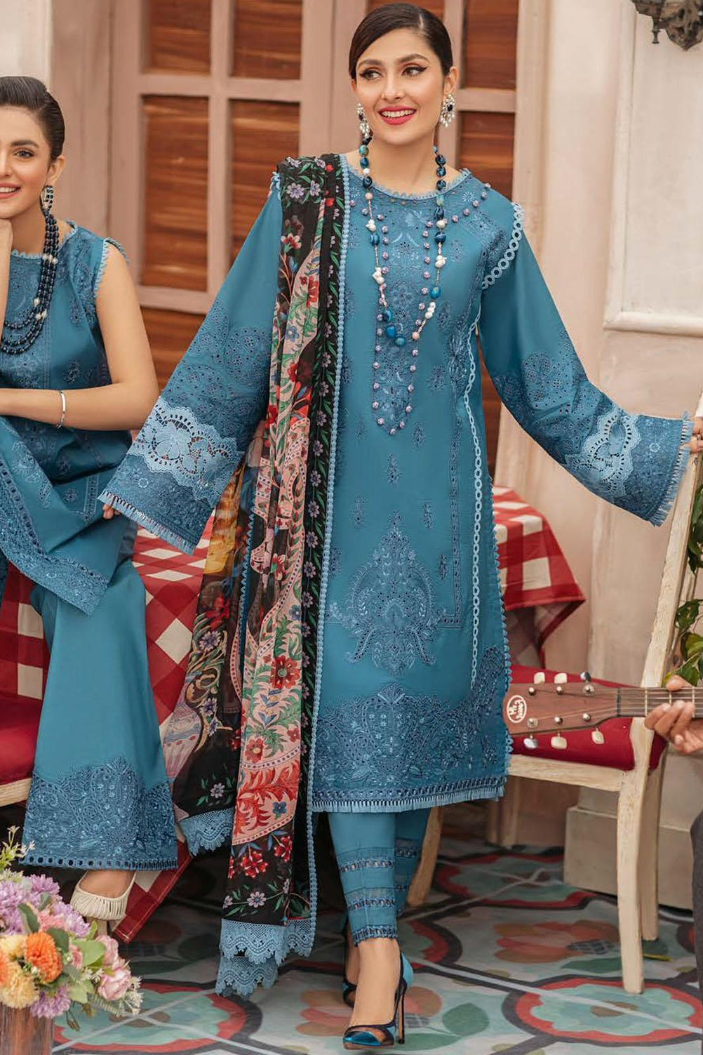 MUSHQ | LAWN UNSTITCHED 3PC