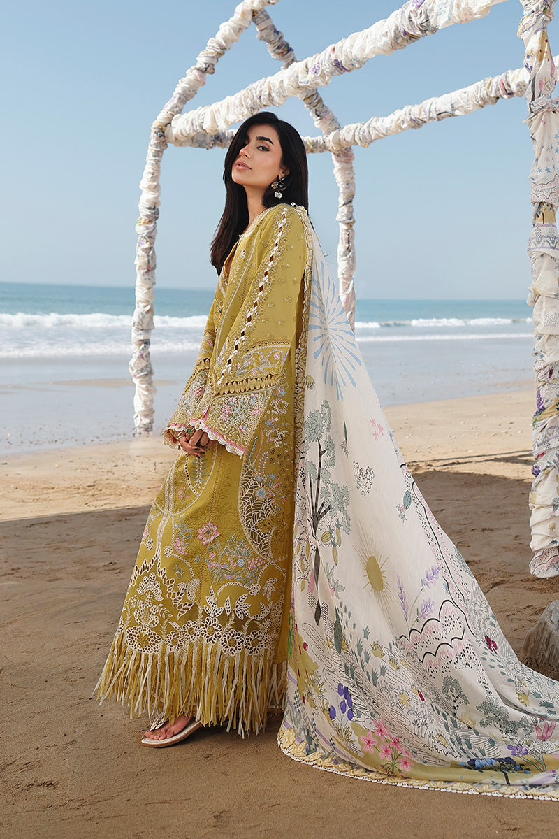 QALAMKAR | HIRA | UNSTITCHED LAWN 3PC