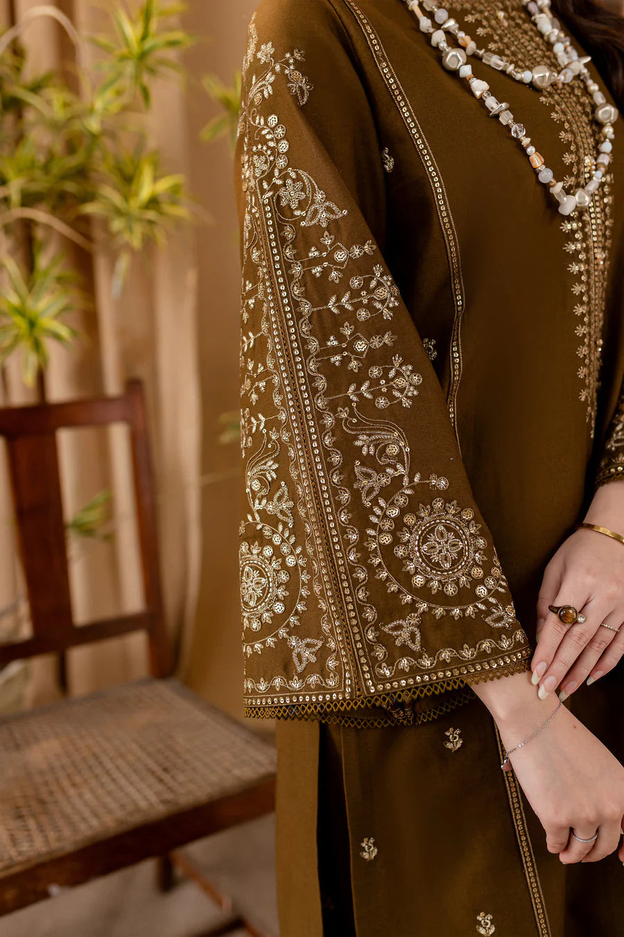 BATIK - 2PC LAWN EMBROIDERED SHIRT AND TROUSER