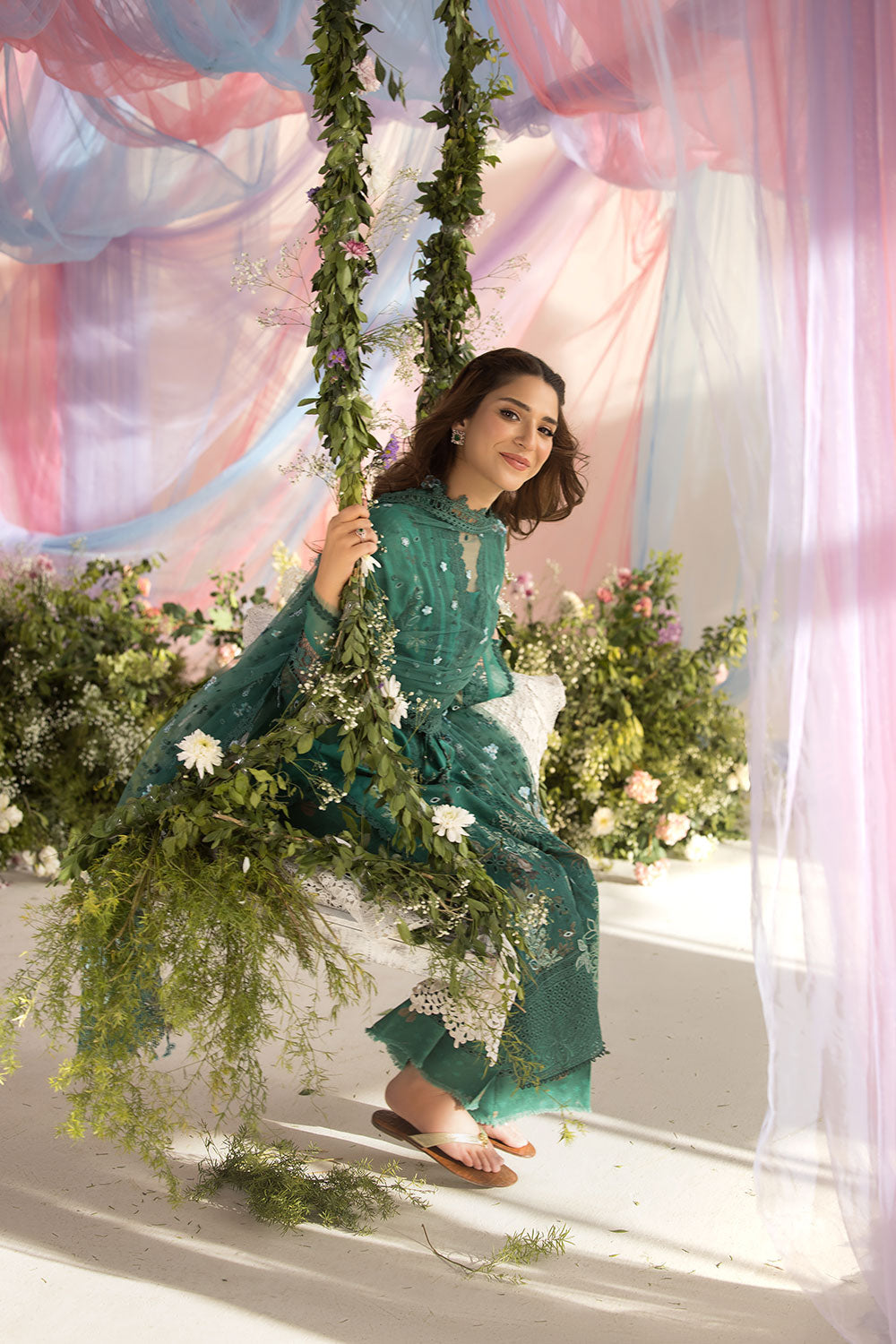 SOBIA NAZIR |UNSTITCHED LAWN 3PC | EID COLLECTION 2025