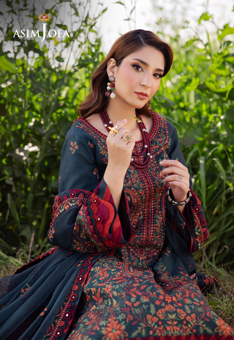 ASIM JOFA | AJELLD | UNSTITCHED LAWN 3PC