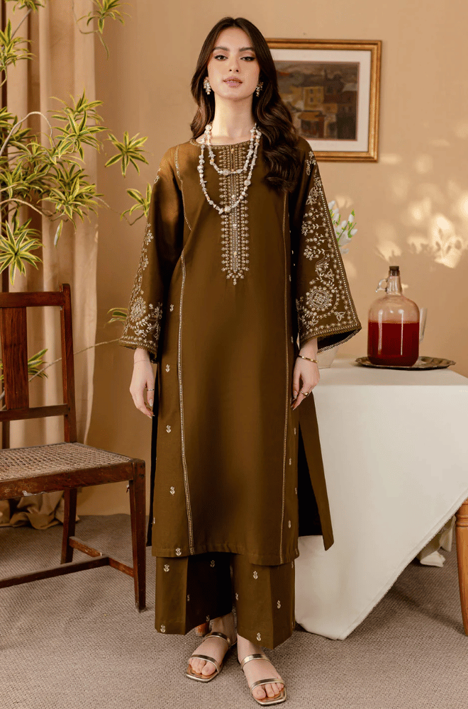 BATIK - 2PC LAWN EMBROIDERED SHIRT AND TROUSER