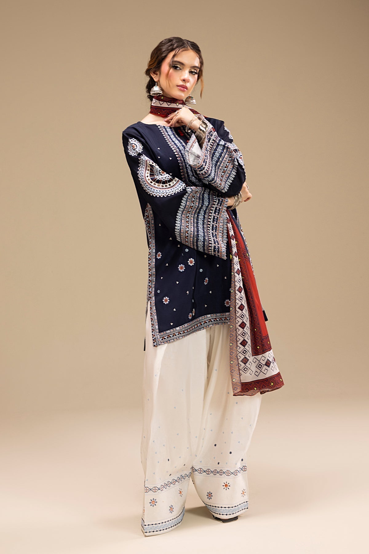 BAROQUE | UNSTITCHED LAWN 3PC