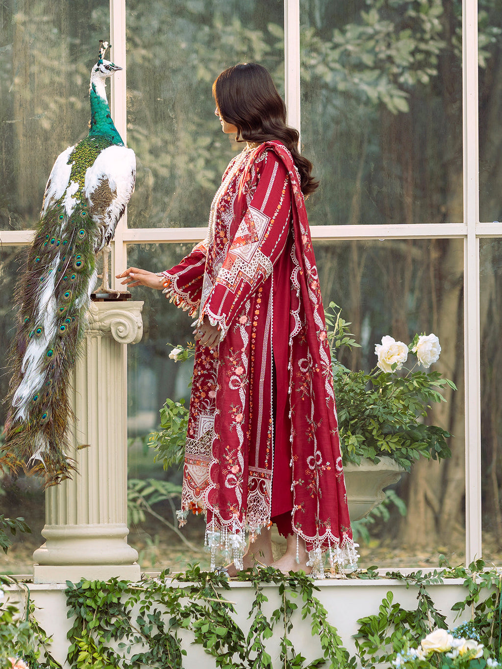 BIN ILYAS | UNSTITCHED LAWN 3PC