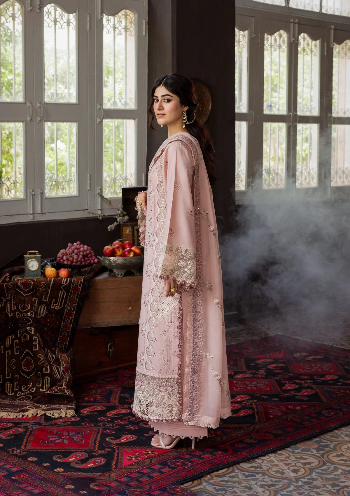 KAHF | ROSABELLE | UNSTITCHED LAWN 3PC