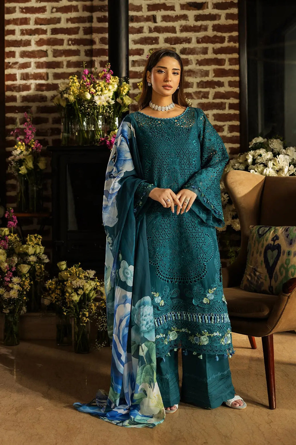 KAHF | Whimsy | UNSTITCHED LAWN 3PC