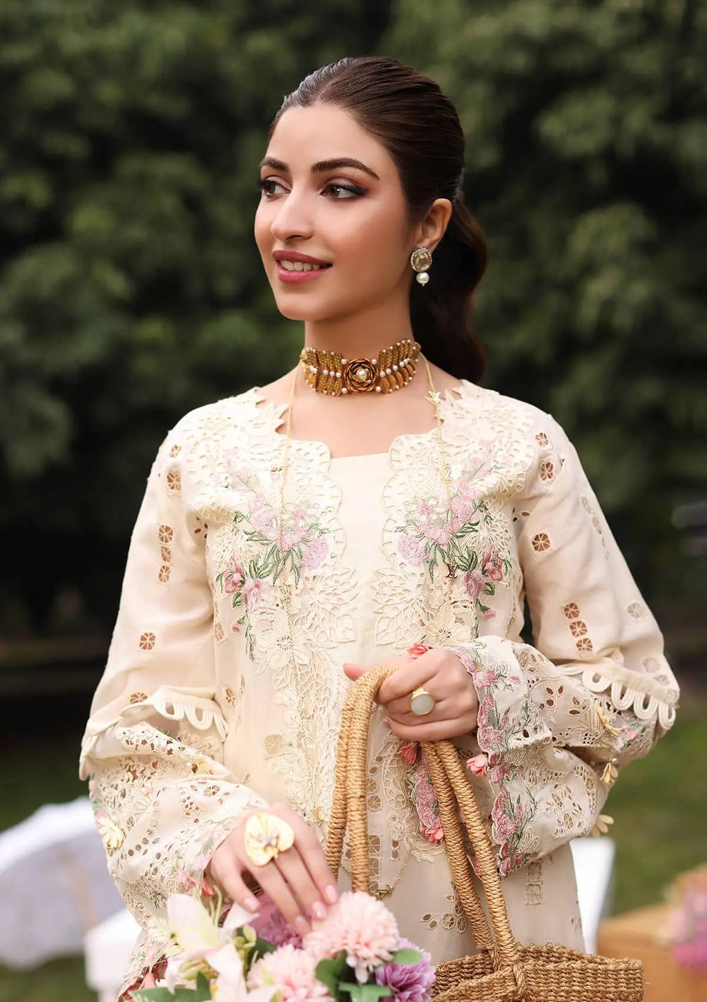KAHF | SHIREEN | UNSTITCHED LAWN 3PC