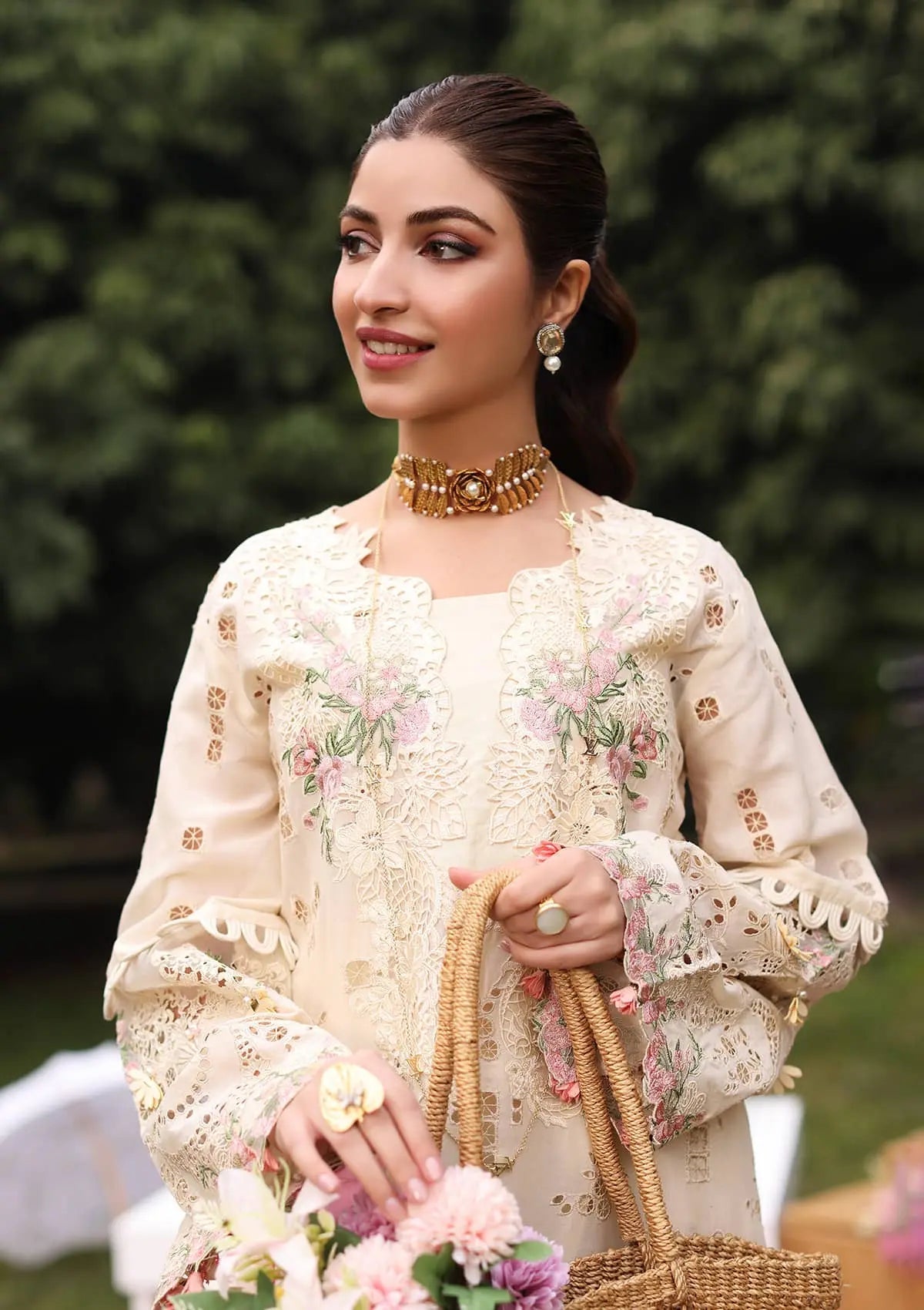 KAHF | SHIREEN | UNSTITCHED LAWN 3PC