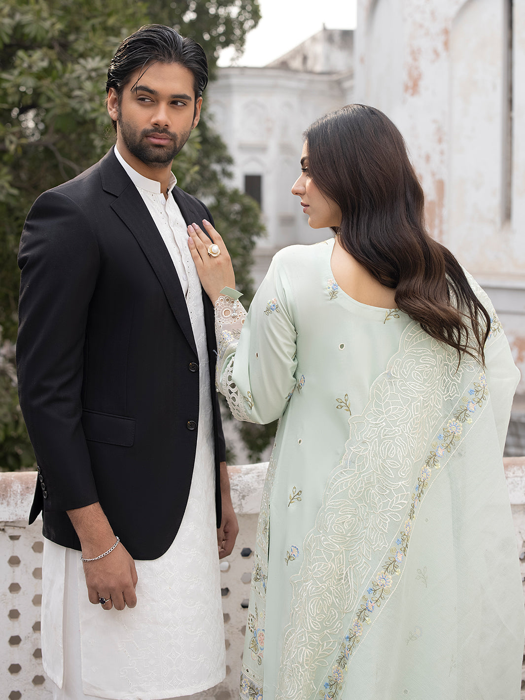 MAHNUR | SELINA | UNSTITCHED LAWN 3PC