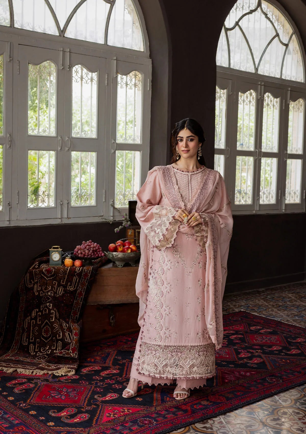 KAHF | ROSABELLE | UNSTITCHED LAWN 3PC
