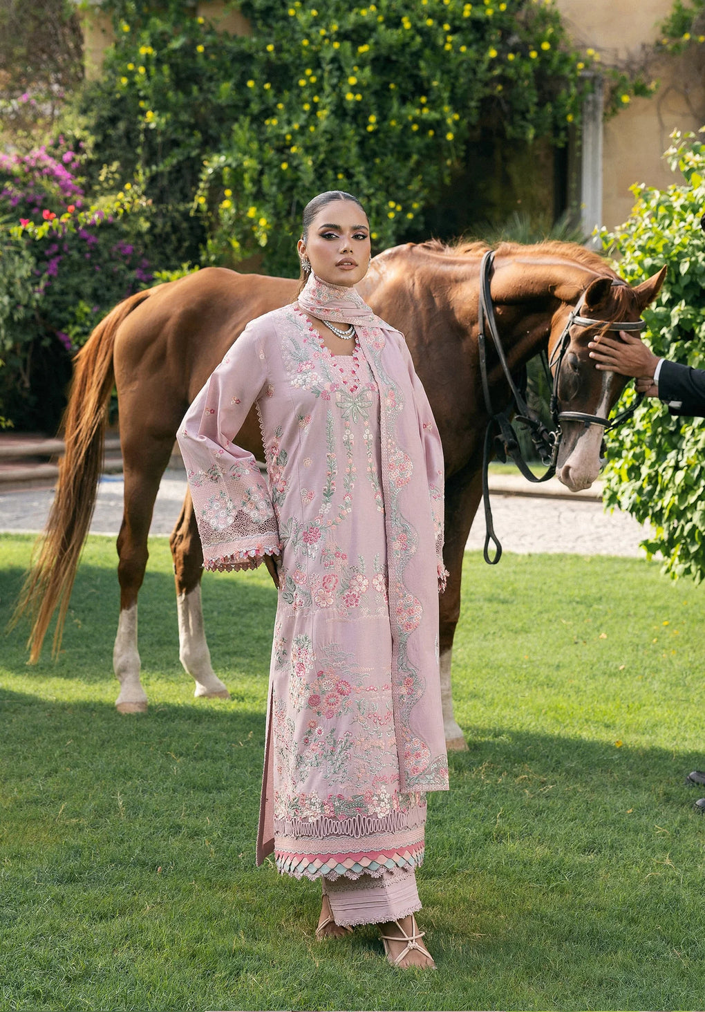 ELAF | HUSHPINK | UNSTITCHED LAWN 3PC