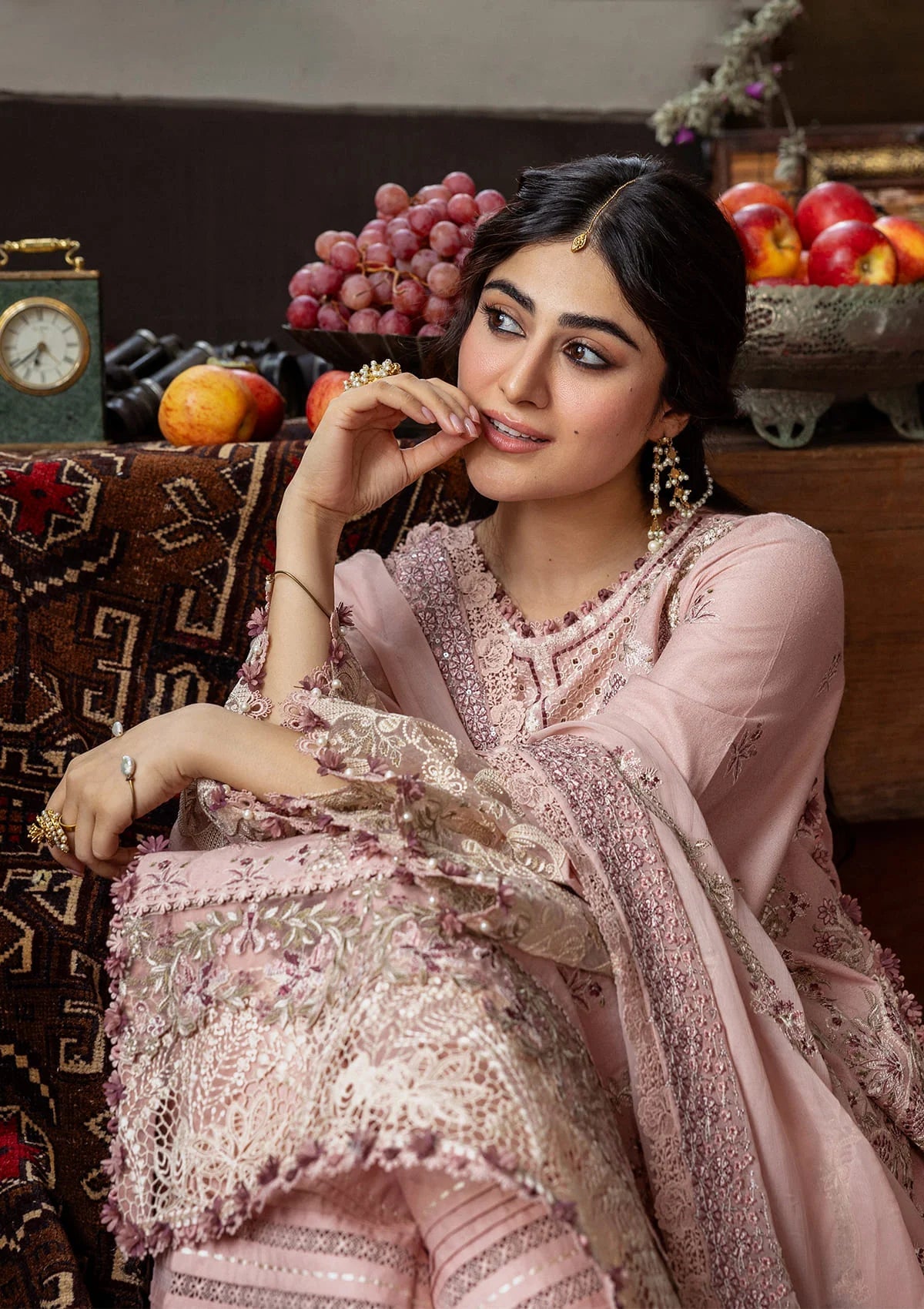 KAHF | ROSABELLE | UNSTITCHED LAWN 3PC