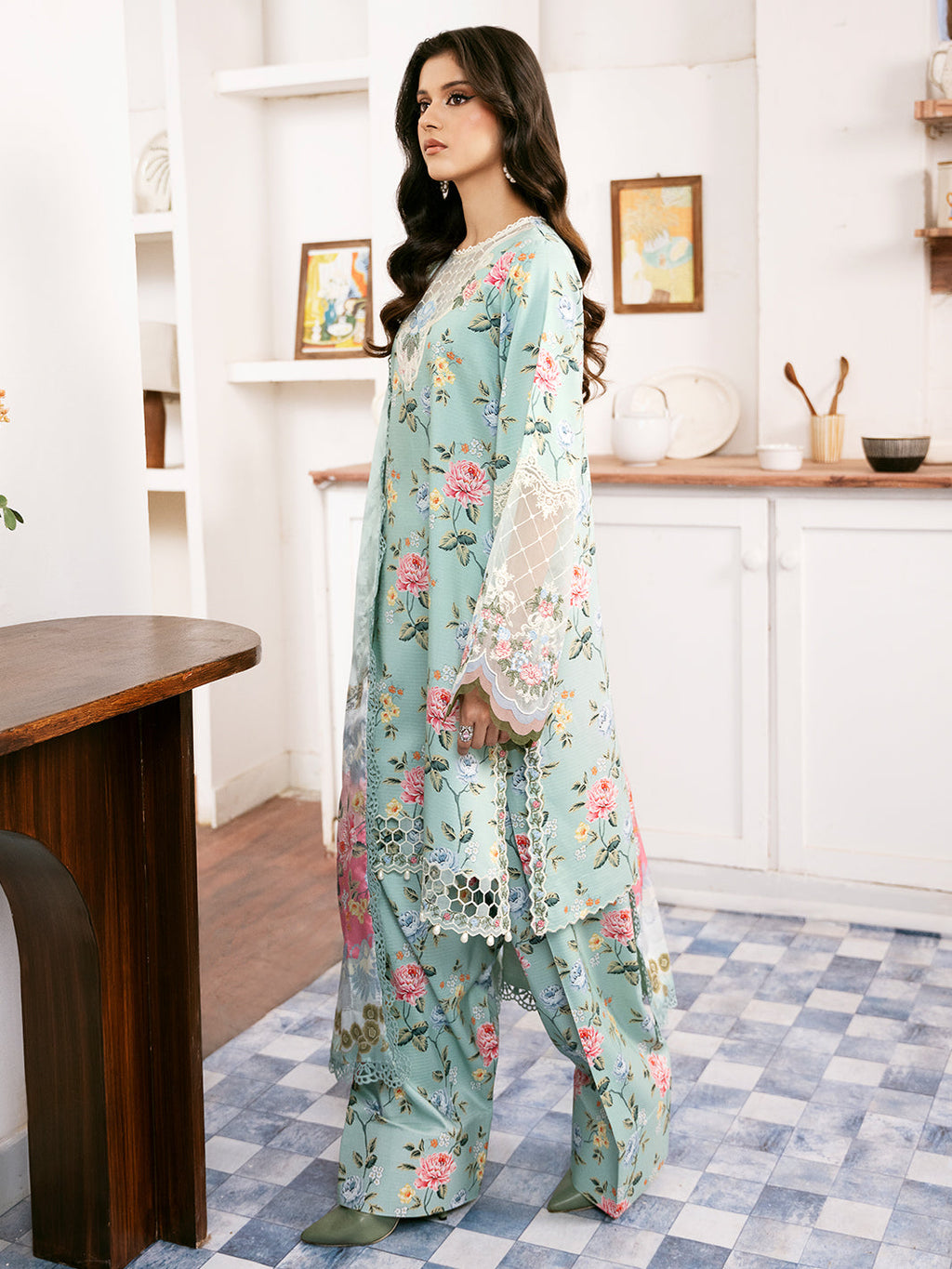 BIN ILYAS | UNSTITCHED SUMMER LAWN 3PC
