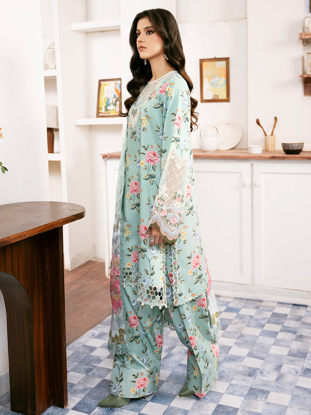 BIN ILYAS | UNSTITCHED SUMMER LAWN 3PC