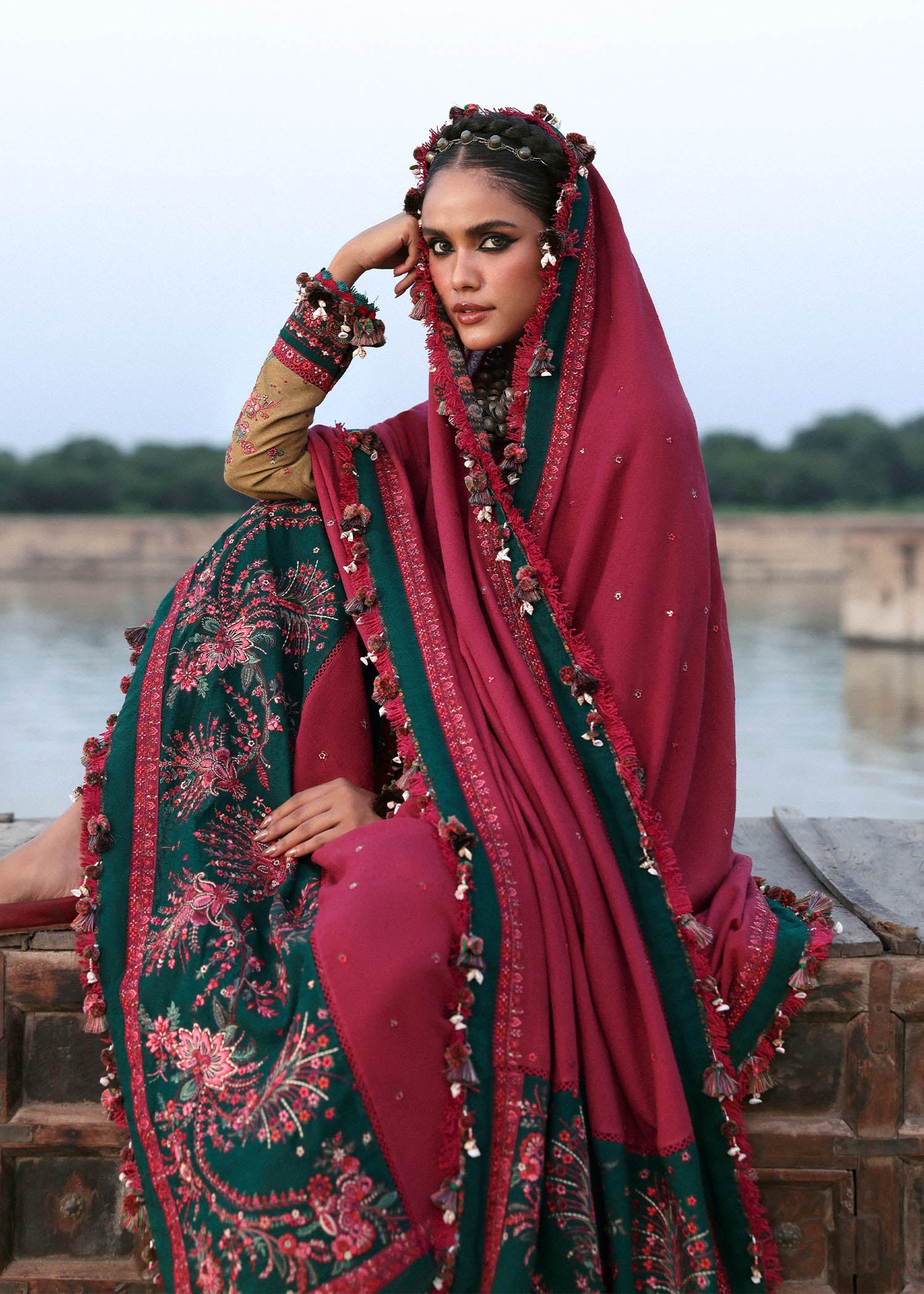 HUSSAIN REHAR | RUMI | UNSTITCHED LAWN 3PC