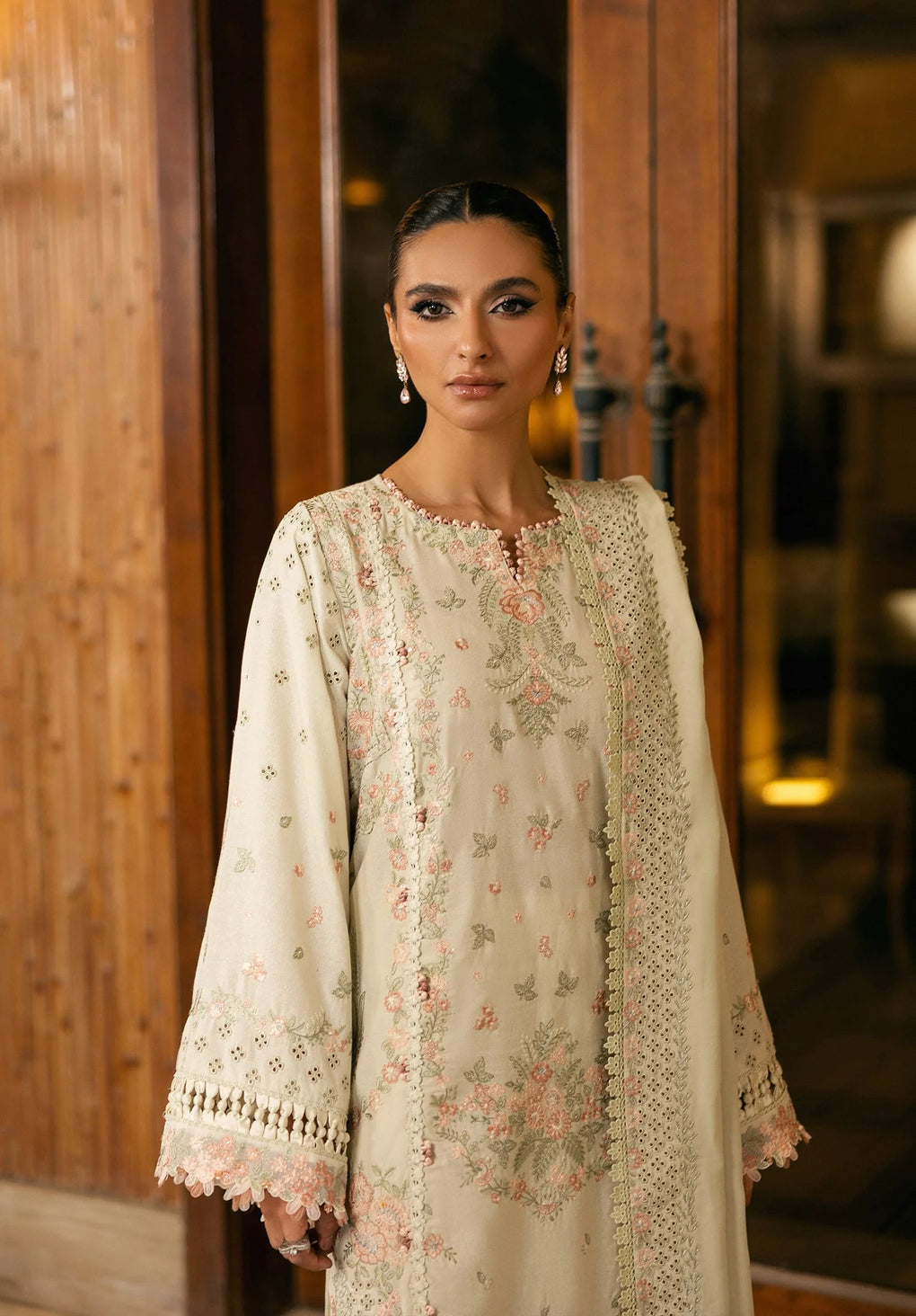 ELAF | PEARLOSA | LAWN UNSTITCHED 3PC