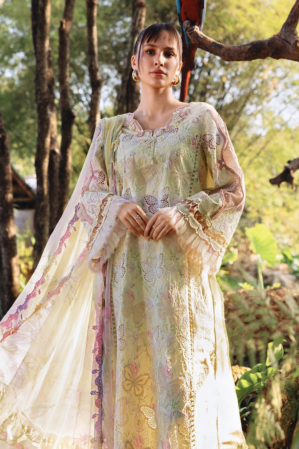 MARIA B | BUTTERFLY | UNSTITCHED LAWN 3PC