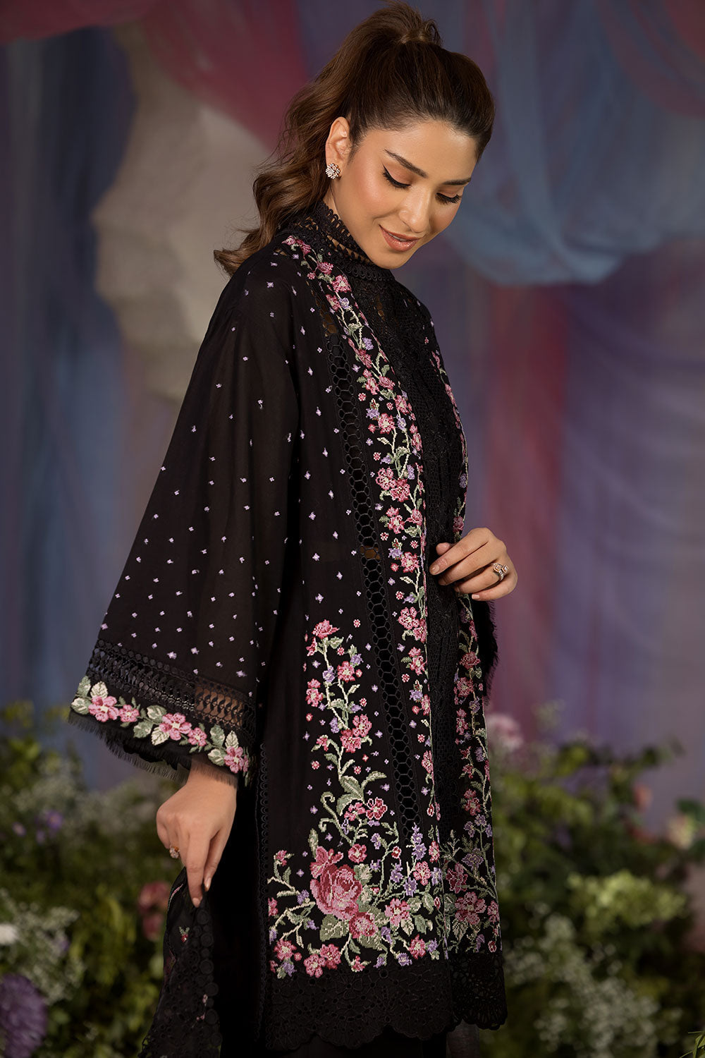 SOBIA NAZIR |UNSTITCHED LAWN 3PC | EID COLLECTION 2025