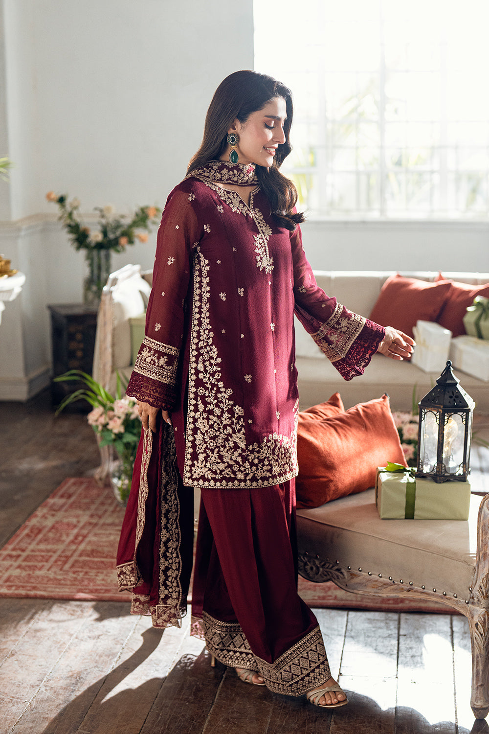 AZURE | BERRY DUSK | UNSTITCHED LAWN 3PC