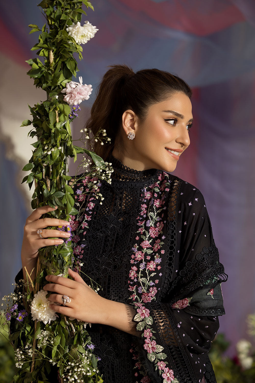 SOBIA NAZIR |UNSTITCHED LAWN 3PC | EID COLLECTION 2025