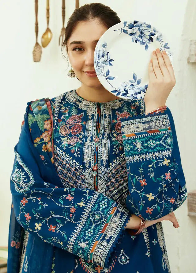 Zara Shahjahan | Coco | Seher |Unstitched Embroidered Lawn Eid Collection 2025