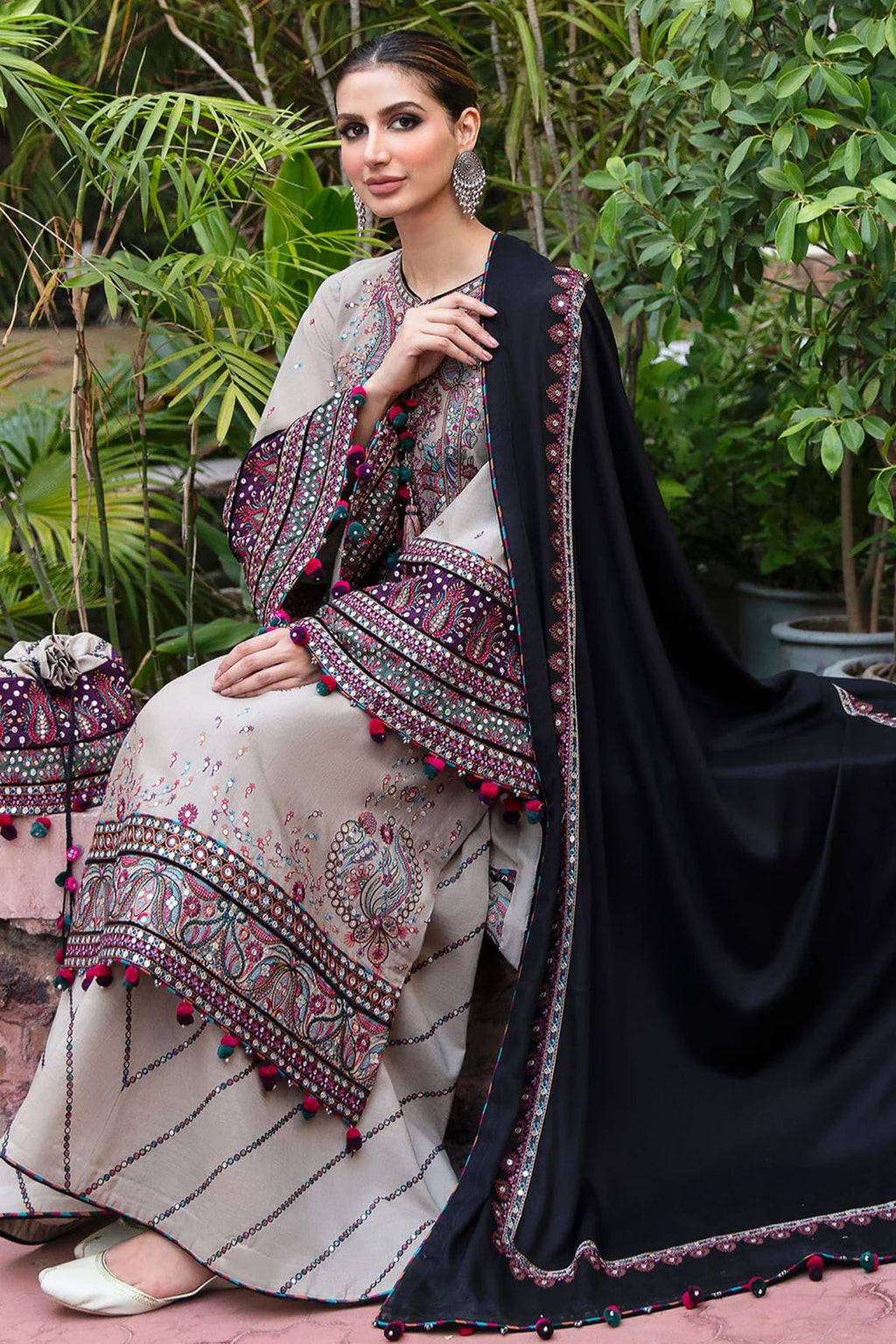 JAZMIN | Embroidered LAWN Unstitched 3PC Set