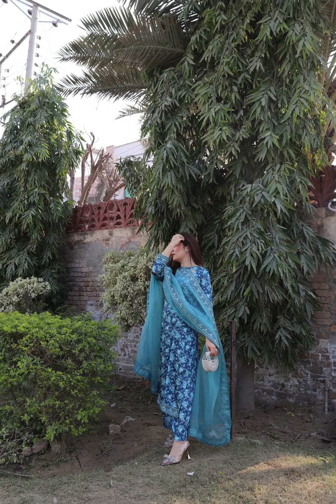 BAROQUE | WAVES | UNSTITCHED SUMMER LAWN 3PC