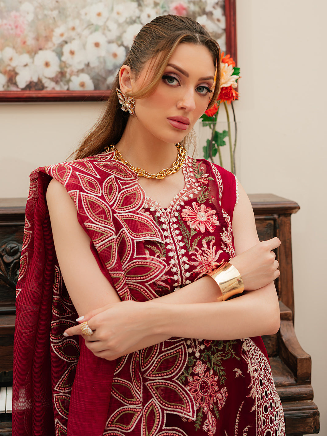 MAHNUR | CELESTIAL | 3 PC LUXURY LAWN