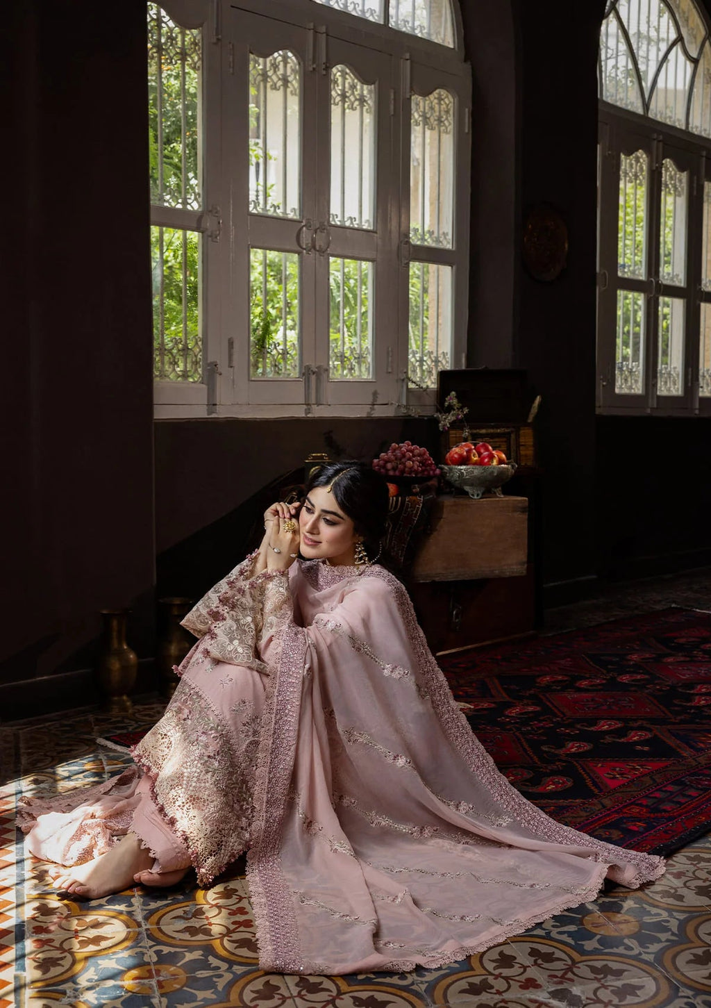 KAHF | ROSABELLE | UNSTITCHED LAWN 3PC