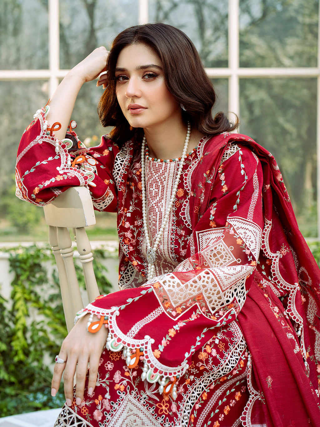 BIN ILYAS | UNSTITCHED LAWN 3PC