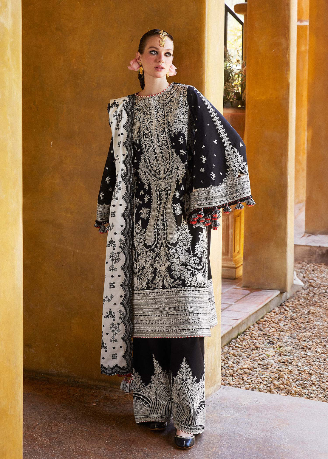 HUSSAIN REHAR | SHAMS | UNSTITCHED LAWN 3PC