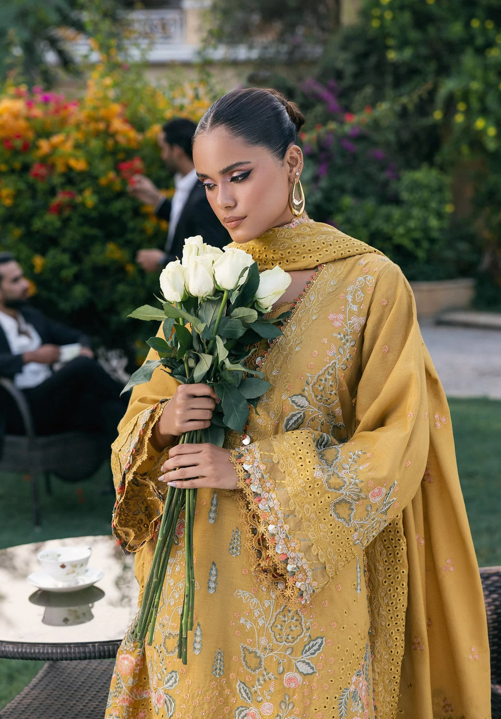 ELAF | GOLD | UNSTITCHED LAWN 3PC
