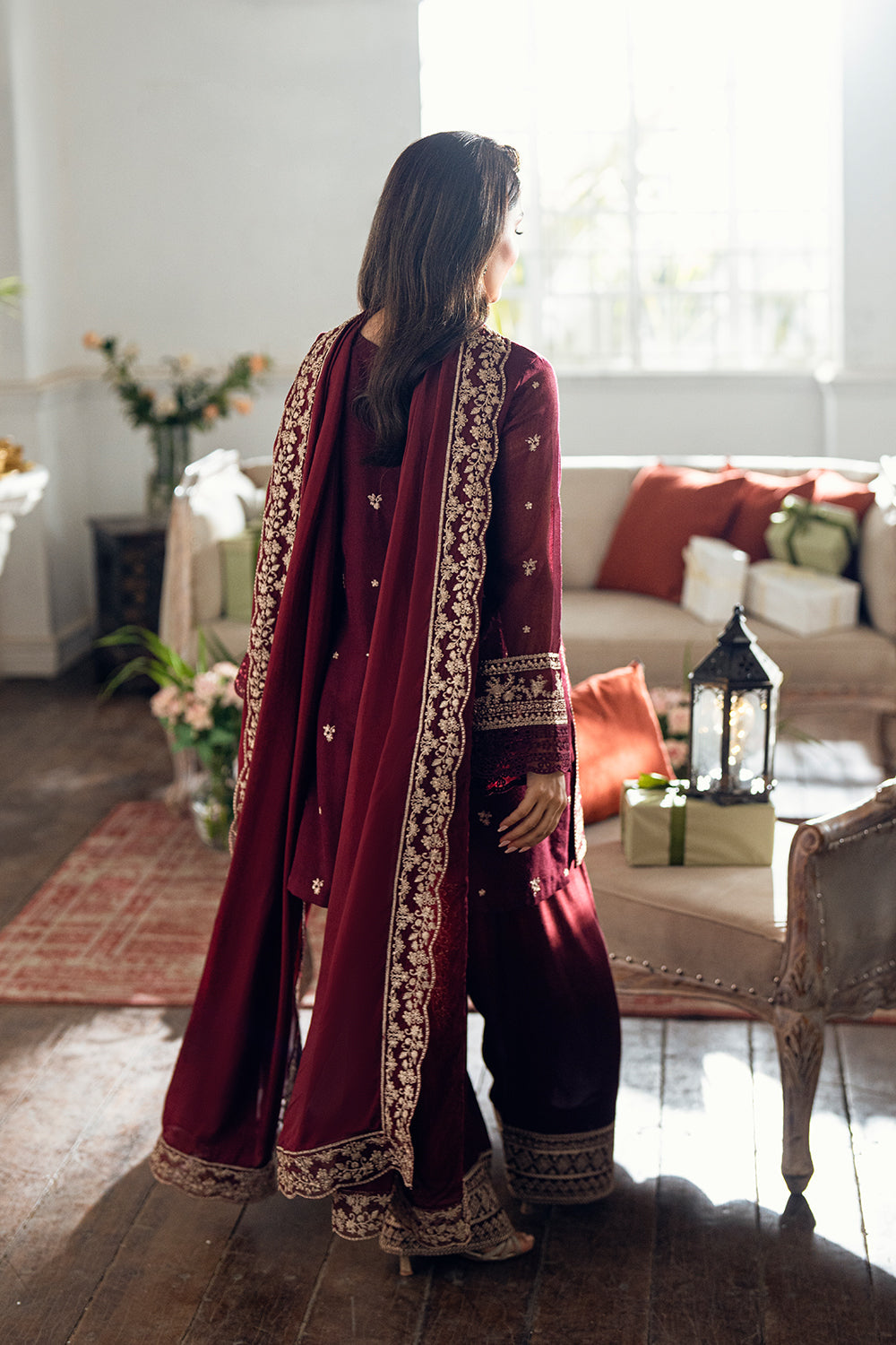 AZURE | BERRY DUSK | UNSTITCHED LAWN 3PC