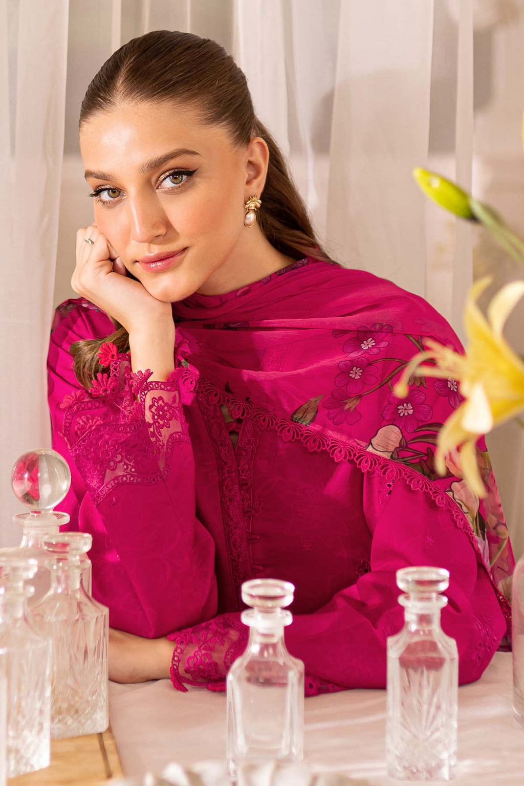 FARASHA | ASTER | UNSTITCHED LAWN 3PC