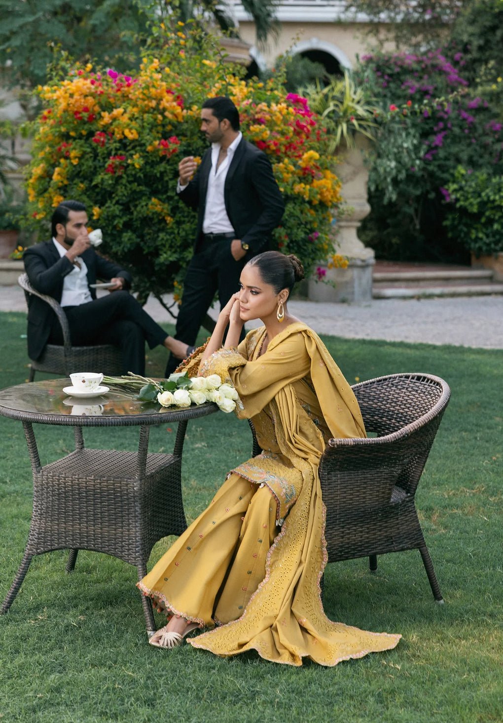 ELAF | GOLD | UNSTITCHED LAWN 3PC
