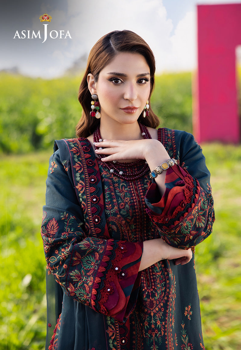 ASIM JOFA | AJELLD | UNSTITCHED LAWN 3PC