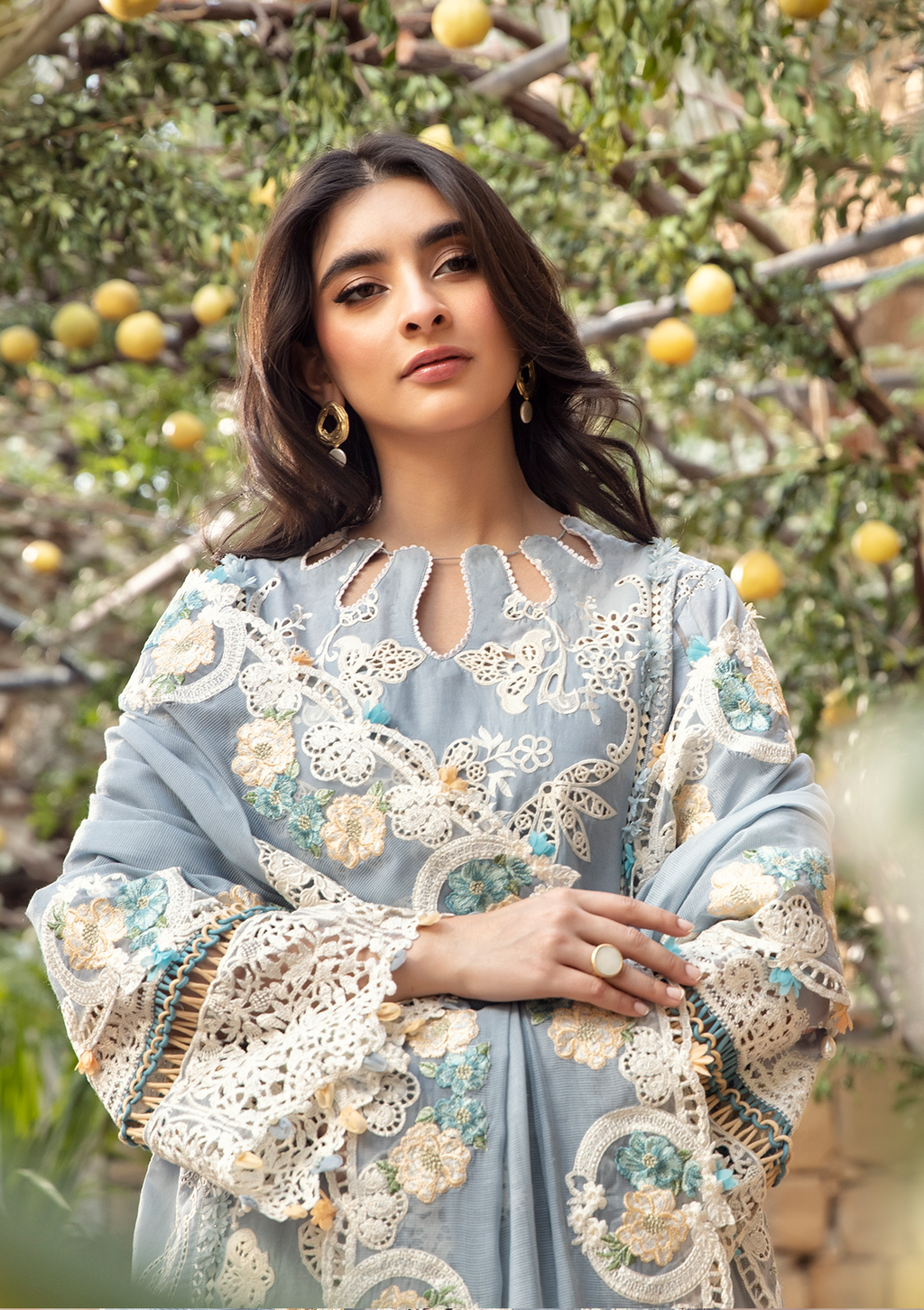 ELAF | MAHVEEN | UNSTITCHED LAWN 3PC
