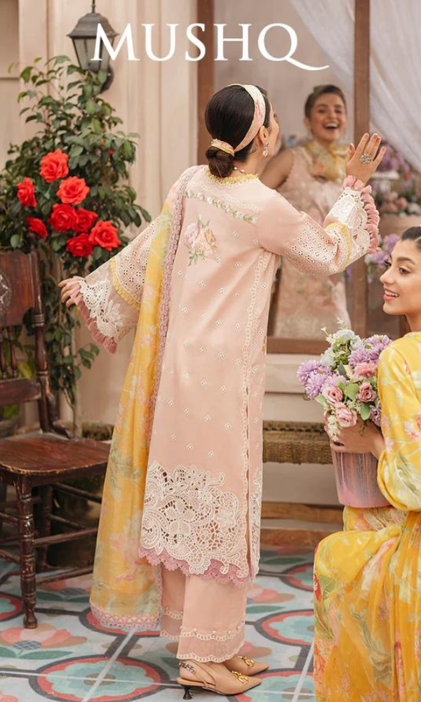 MUSHQ | UNSTITCHED LAWN 3PC