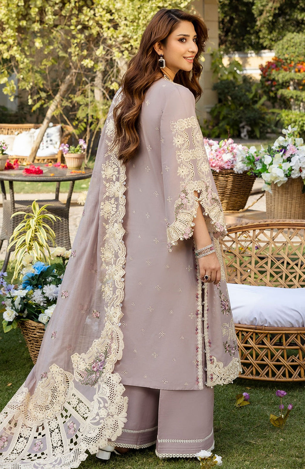 ELAF | RAHA | UNSTITCHED LAWN 3PC