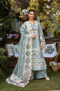 ELAF | SAMAA |UNSTITCHED  LAWN 3PC